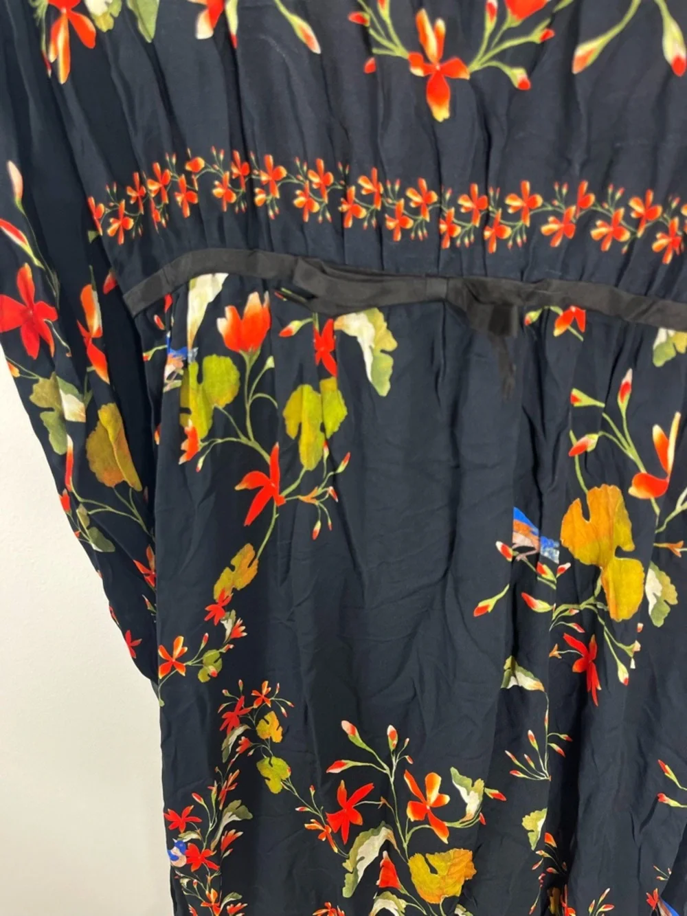 Giambattista Valli Floral Print Midi Dress Size Medium NWT Multicolor - Picture 4 of 9